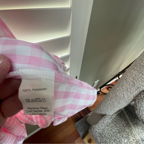 Pink Gingham Dress - Picture 3 of 5